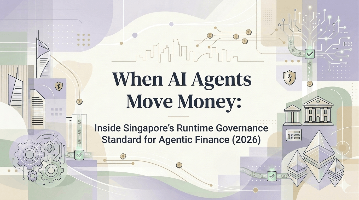 Singapore Just Wrote the Rulebook for AI Agents That Move Real Money